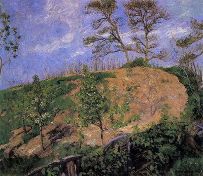 Landscape in Spring by Károly Ferenczy